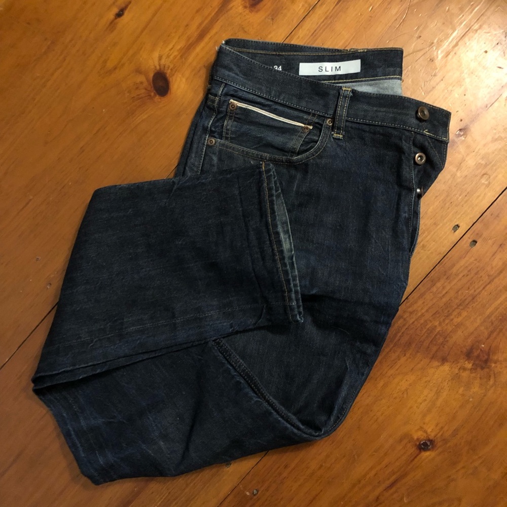 Gap 1969 Slim Jeans - Selvage - Men’s 36W/34L